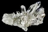 Anatase Crystal and Quartz Association - Norway #111422-1